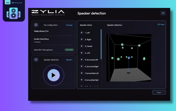 ZYLIA Speaker Measurement Software