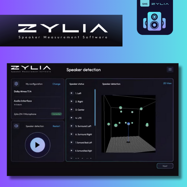 ZYLIA Speaker Measurement Software