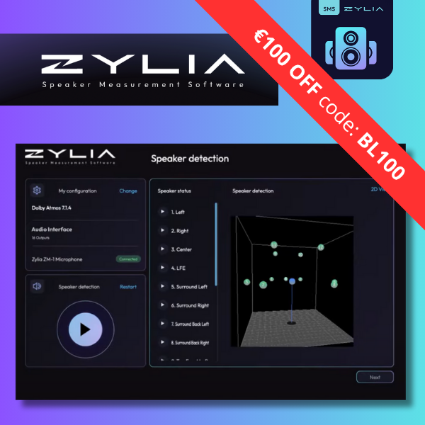ZYLIA Speaker Measurement Software